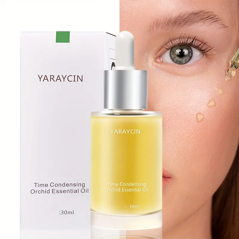 2 Pcs YARAYCIN Time Condensing Orchid Essential Oil 30ml - Moisturizing,Whitening,Soothing,Anti-Acne, Anti-Age