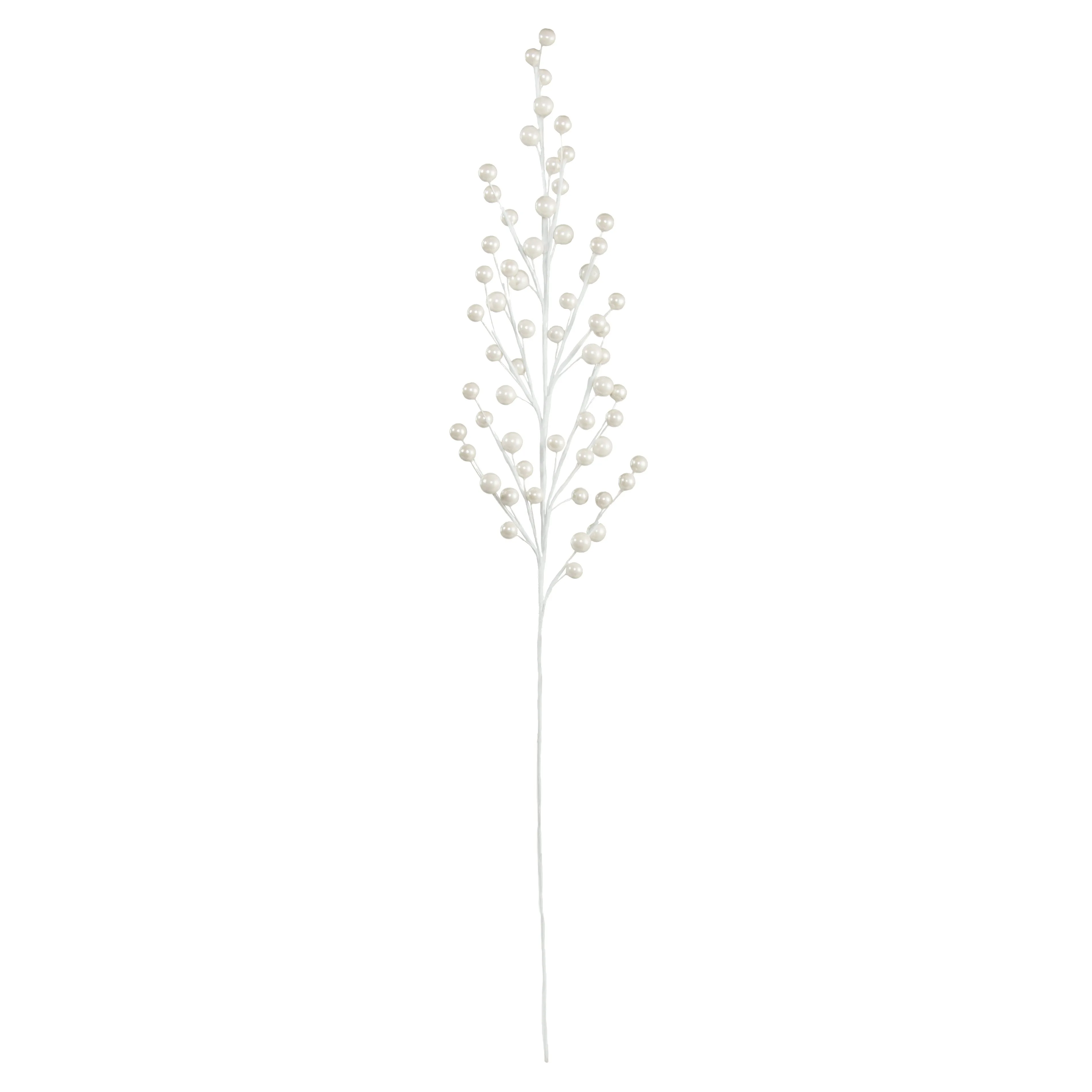 23" Berry Spray: Pearl White