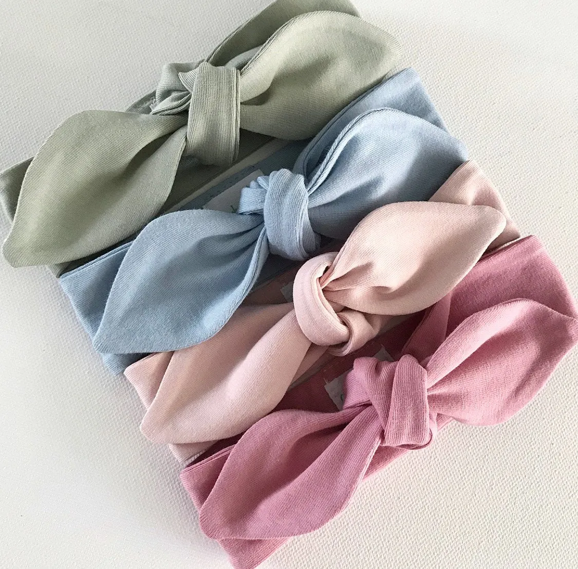 Blush Top Knot Headband