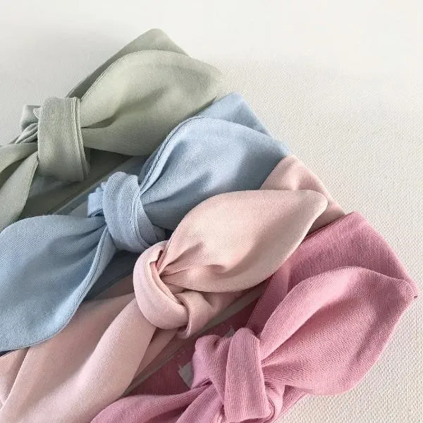 Blush Top Knot Headband