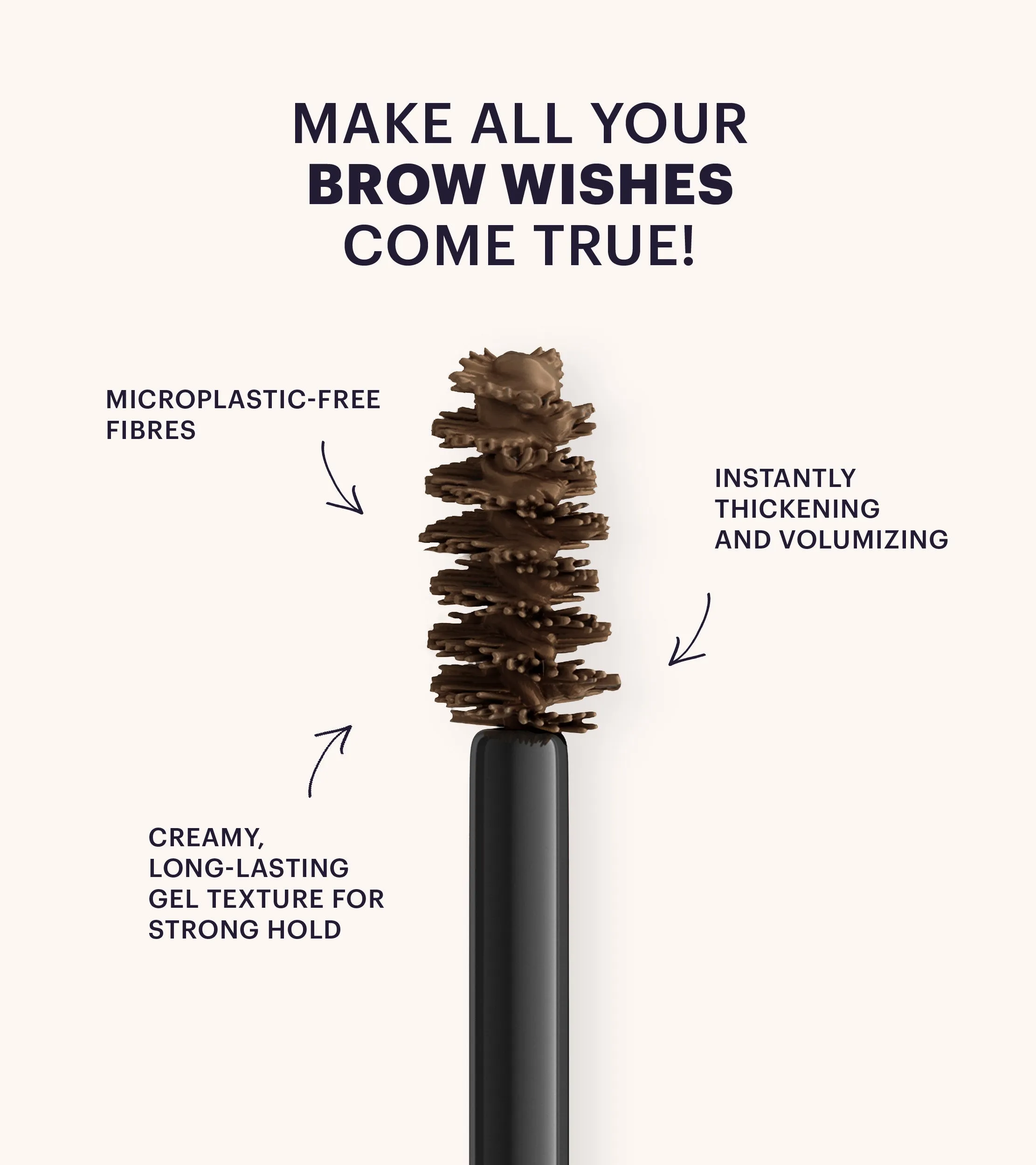 Brow Jeanie Boosting Fibre Gel (Black Brown)