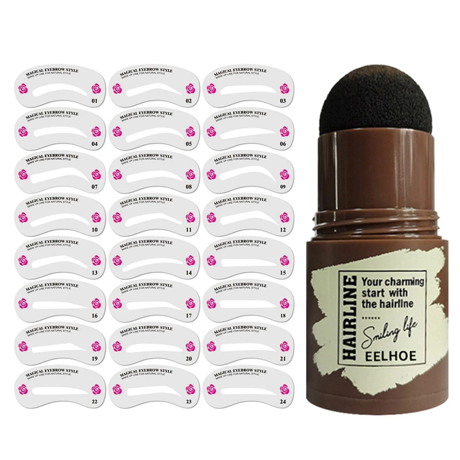 Brows Stencil Stamp Kit