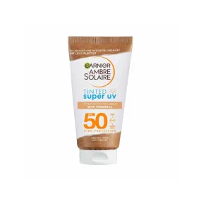 Garnier - Ambre Solaire - Tinted BB Super Uv - Tinted Protection Cream - With Vitamin Cg - SPF 50