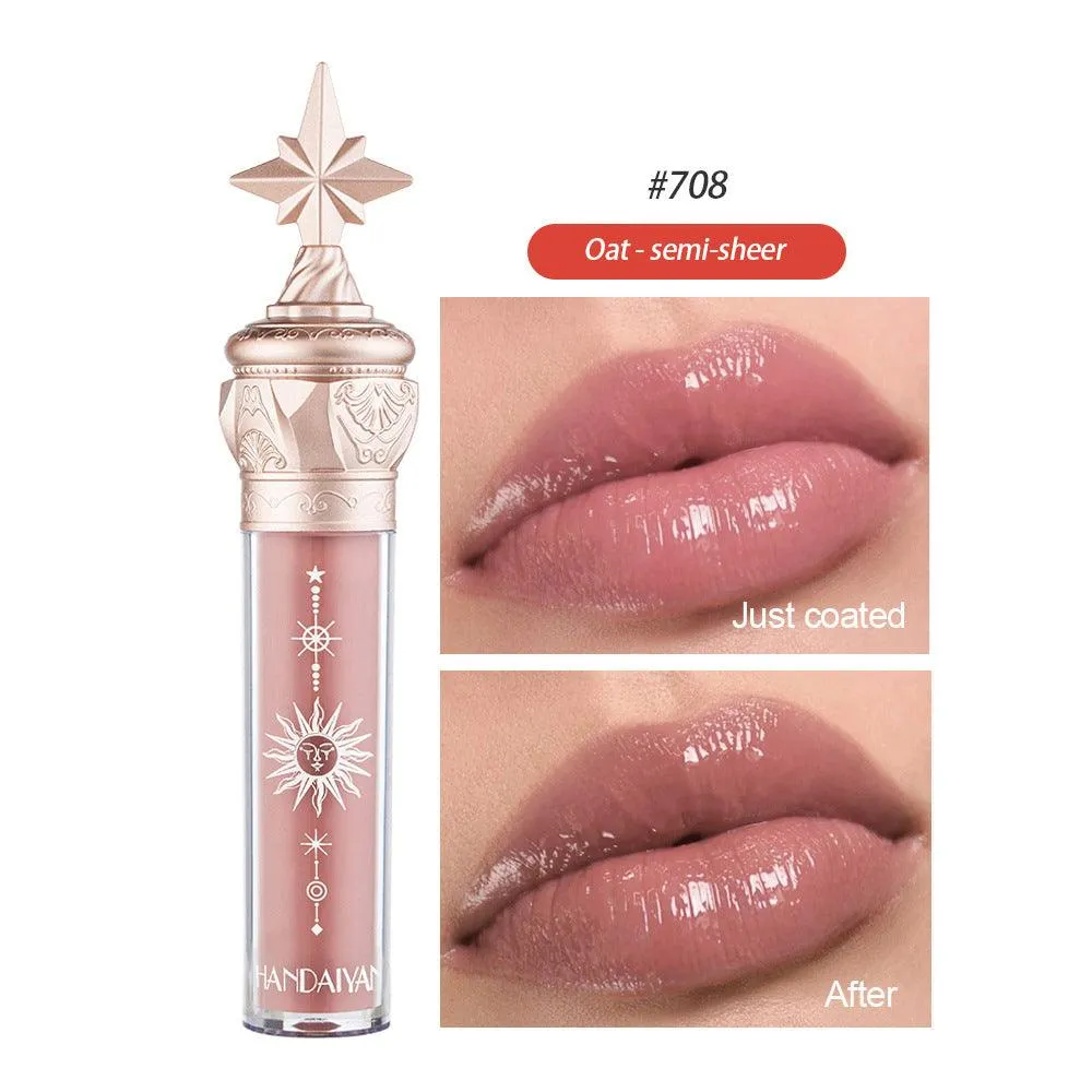 HANDAIYAN  Lipstick Lip Gloss Mirror
