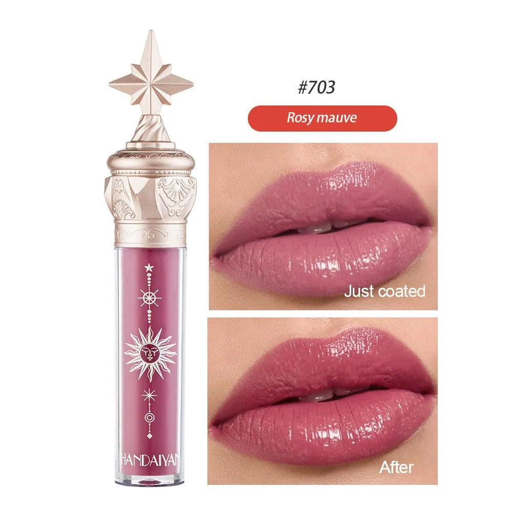 HANDAIYAN  Lipstick Lip Gloss Mirror