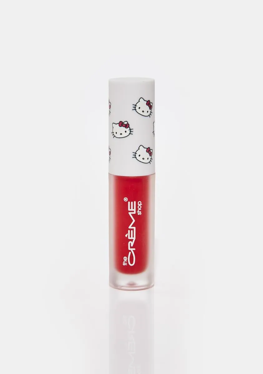 Hello Kitty Kawaii Kiss Apple Lip Oil