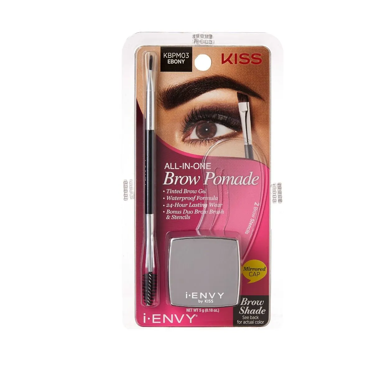 i.ENVY All-IN-ONE Brow Pomade Ebony (KBPM03)