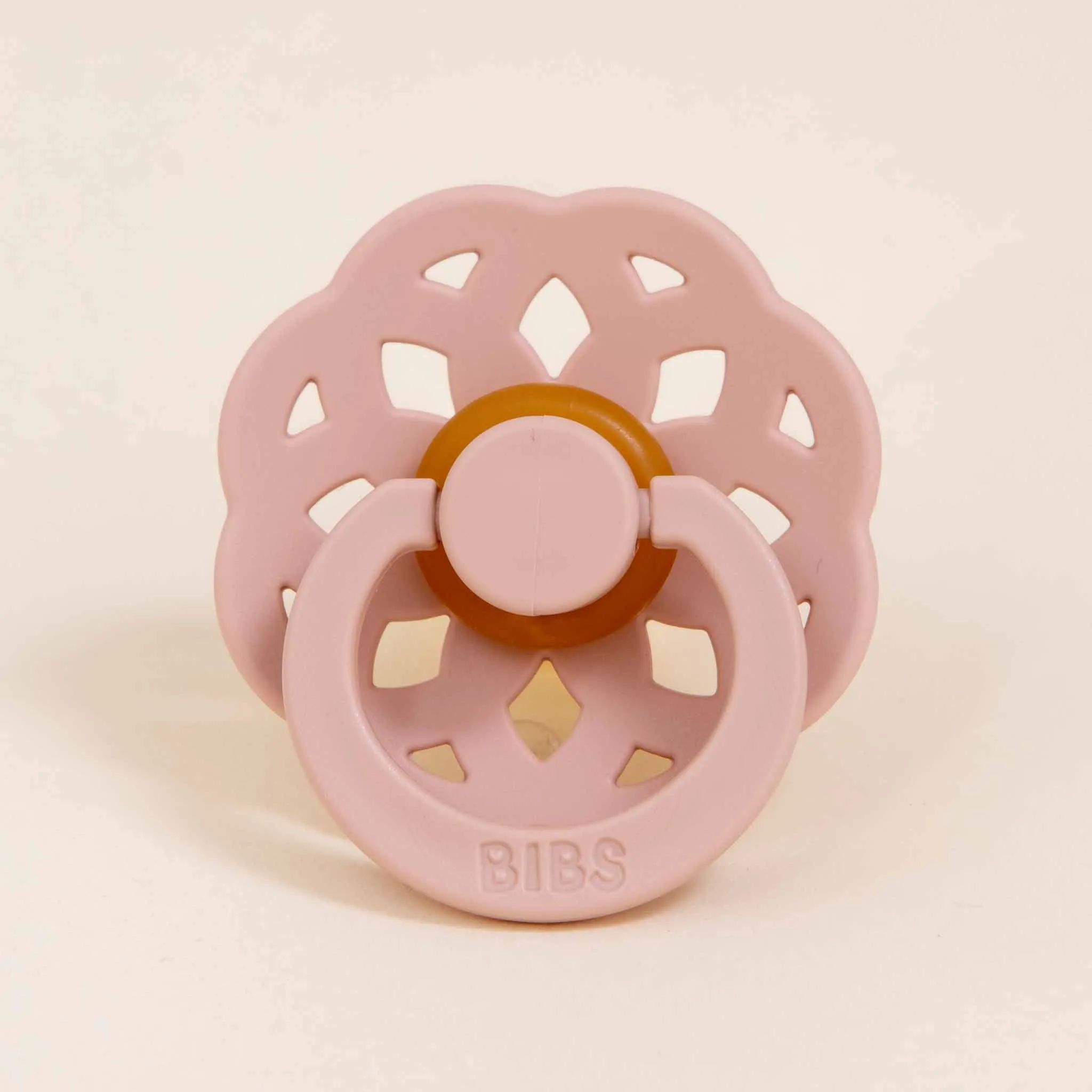 Lola Pacifier Set | Blush & Ivory