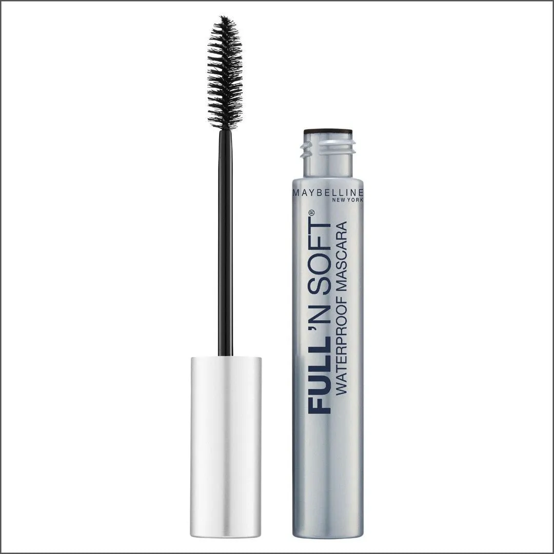 Maybelline New York Full n Soft Masara Waterproof - Very Black