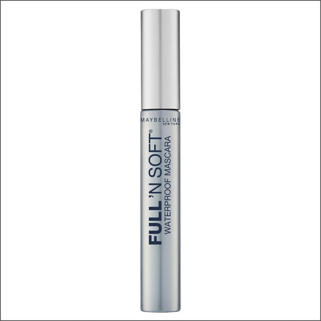 Maybelline New York Full n Soft Masara Waterproof - Very Black