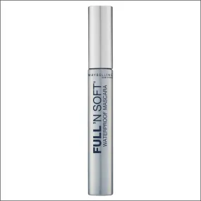 Maybelline New York Full n Soft Masara Waterproof - Very Black