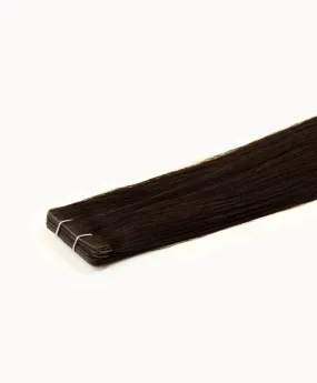 Natural Black, 20" Invisible Tape In Extensions, #N13