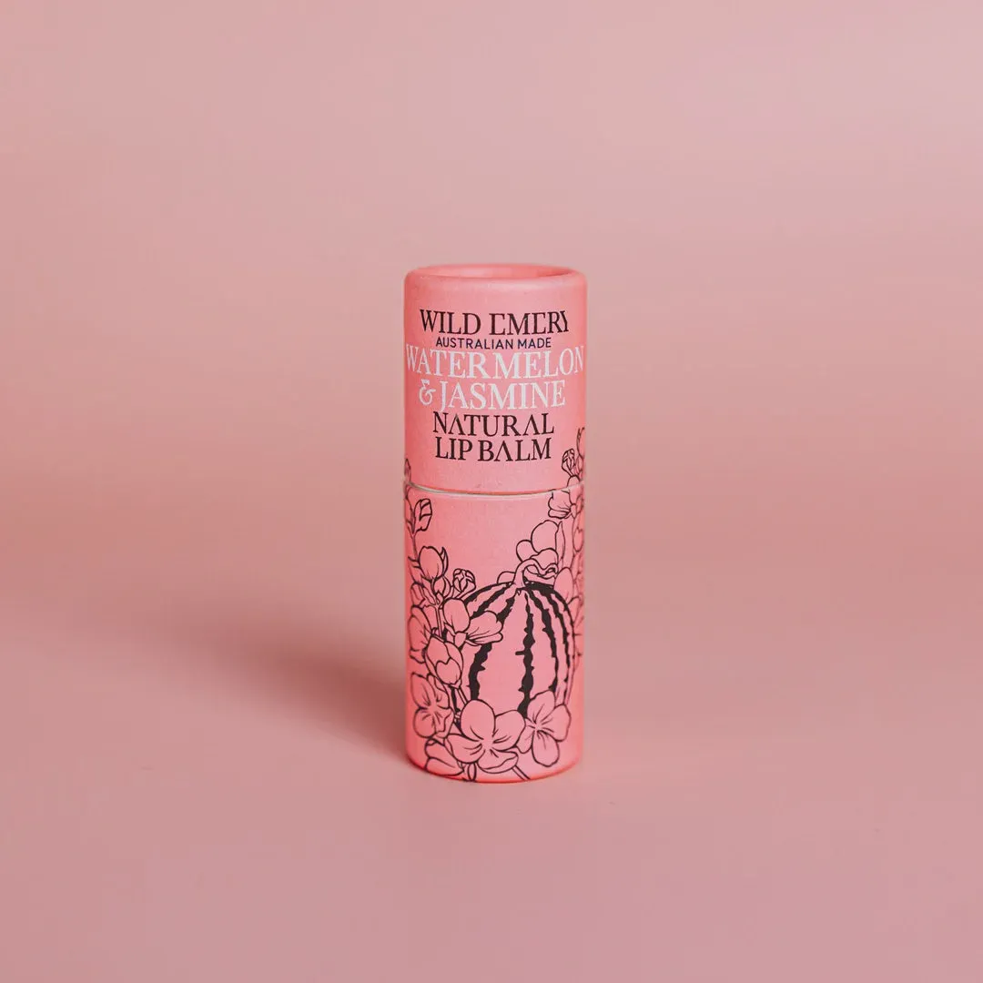 Natural Lip Balm - Watermelon & Jasmine