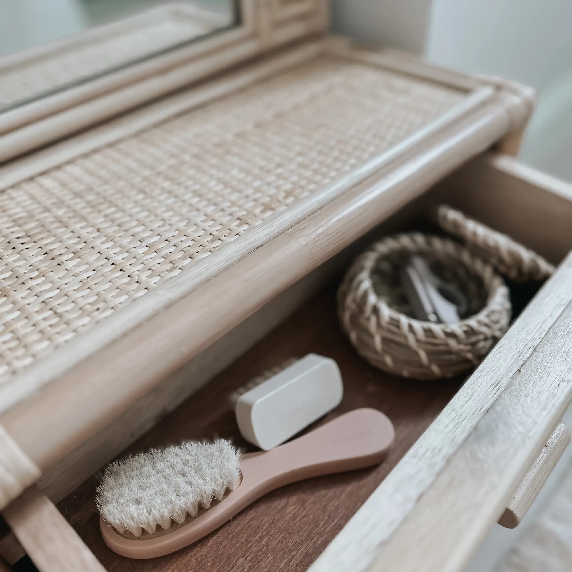 noüka Baby Nail Brush Soft Blush