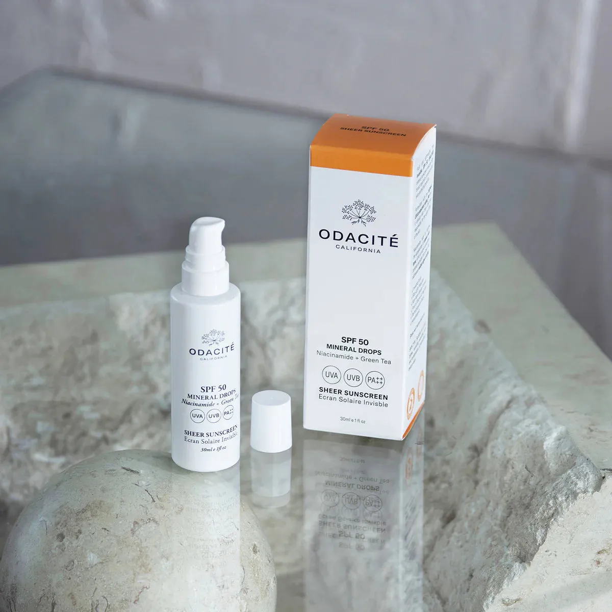 SPF 50 Sheer Sunscreen.