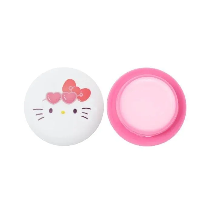 The Creme Shop Hello Kitty Macaron Lip Balm - Strawberry Milkshake Flavored