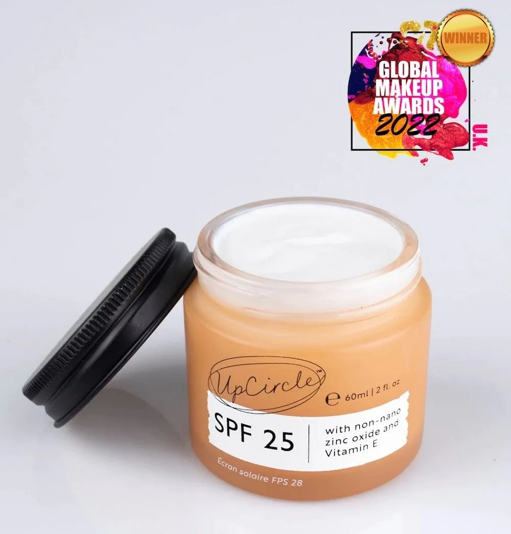 UpCircle SPF 25 Mineral Sunscreen Travel Size 20ml